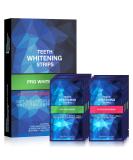 Non-Slip Teeth Whitening Strips for Sensitive Teeth - 9 Treatments, 30mins to Remove Stains - 18 Strips/Pack - Buy Online on GoSupps.com