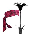 Romantic Toys Kit: Feather Tickler & Satin Blindfold - 59 Intimate Accessories for Couples - Buy Online on GoSupps.com
