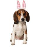Rubie's White Pink Bunny Ears for Pets - Medium/Large Size - Buy Online on GoSupps.com