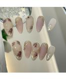 Handmade Pink Matte Almond Press On Nails - Small | International Shipping Available - Buy Online on GoSupps.com