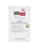 Buy Sebamed Olive Face & Body Wash 200ml - Gentle Hydrating Cleanser for All Skin Types - Free International Shipping - Buy Online on GoSupps.com