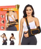 Arm Sling for Men & Women - Adjustable Shoulder Immobilizer for Elbow Wrist & Shoulder Injuries | S-M Size - Buy Online on GoSupps.com