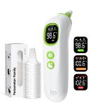 Buy High Accuracy Ear Thermometer for Babies Kids & Adults | 32 Memory Recall Mute LED Backlit & 21 Probe Covers - International Shipping Available - Buy Online on GoSupps.com