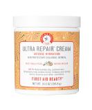 First Aid Beauty Ultra Repair Cream Intense Hydration Moisturizer - Sweet Vanilla Peach 14 oz - Buy Online on GoSupps.com