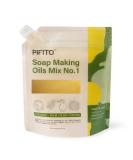 Pifito Soap Making Oils Mix No. 1: 60 Oz Pre-Measured Blend for Cold Process Soap Making - Supplies Included - Buy Online on GoSupps.com