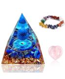 Moonstone Crystal Pyramid - Chakra Energy Tower for Health, Protection, and Wealth (Color J) - Buy Online on GoSupps.com