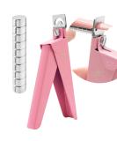 Yaya Acrylic False Nail Clippers with Magnets - Precision Nail Tip Cutter for Salon & Home Manicure - Baby Pink - Buy Online on GoSupps.com