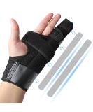 Buy Pinky Finger Splints & Trigger Finger Brace - Support for Small Fingers - Left & Right Hand - Ideal for 4th/5th Finger Injuries Fractures Breaks - Large Size - Buy Online on GoSupps.com