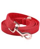 Dogwong Red Dog Leash for Small & Medium Dogs | Adjustable & Comfortable Pet Leash for Girls & Boys - Pack of 1 - Buy Online on GoSupps.com