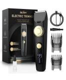 Sejoy Beard Trimmer for Men - Cordless Hair Clipper with LED Display for Mustache & Hair Cutting | Ideal for Home Use - Black Z-black - Buy Online on GoSupps.com