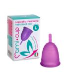 Menstrual cup MamiCup Soft flexible reusable medical silicone (Little L) - Buy Online on GoSupps.com