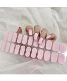Semi Cured Gel Nails Strips Maggidea Second Generation 22 Stickers Nail Wraps Solid Colour Soft Self-Adhesive Gel Nail Stickers Salon-Quality Gel Nail Strips UV/LED Lamp Required (05-Baby Pink) - Buy Online on GoSupps.com