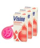 Buy Johnson & Johnson Visine Eye Drops 0.5 Fl Oz - Fast-Acting Dry Eyes Relief with Moofin Makeup Cleansing Cloth - Pack of 3 for Redness & Minor Irritations - International Shipping Available - Buy Online on GoSupps.com