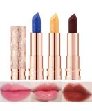 Buy 3 Colors Magic Lipstick Set Color Changing & Matte Long Lasting & Waterproof 24-Hour Original Labiales Magicos International Shipping Available - Buy Online on GoSupps.com