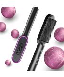 Tymo Hair Straightener Brush - Fast Heating, 5 Temp Levels & Auto-Off for Silky Straight Hair - Buy Online on GoSupps.com