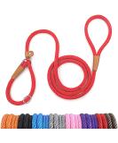 Lynxking Dog Leash - Fleece Tow Lines for Small Medium & Large Dogs | 1.3cm x 150cm - Red - Buy Online on GoSupps.com