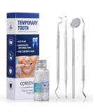 DIY Tooth Repair Kit: Moldable Thermal Fitting Beads for Temporary False Teeth - Restore Confidence in Your Smile - Buy Online on GoSupps.com
