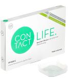 Buy Contact Life Natural Monthly Lenses - 6 Soft Lenses BC 8.60mm DIA 14.20mm +1.25 Diopters - International Shipping Available - Buy Online on GoSupps.com