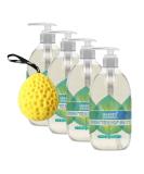 Seventh Generation Free & Clear Unscented Hand Soap | Plant-Based Moisturizing Formula | 12 fl oz | Ideal for Home or Office | Easy Pump | Pack of 4 - Buy Online on GoSupps.com