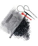 Sularpek 1000 Pcs Elastic Hair Bands Hair Elastics Small Hair Bands Plastic Hair Bands Mini Rubber Bands Hair Rubber Bands for Hair Braids With Band Removal Hook+2 Hair Braid Tools(Black) - Buy Online on GoSupps.com
