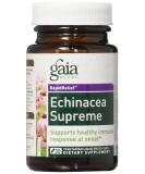 Gaia Herbs Echinacea Supreme - 30 Vegan Liquid Phyto-Caps | Immune Support - Buy Online on GoSupps.com