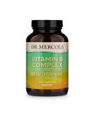 Dr. Mercola Vitamin B Complex with Benfotiamine â€“ 180 Capsules for Energy & Wellness - Buy Online on GoSupps.com