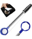Melanther 9ft Golf Ball Retriever with Stainless Steel Shaft and Towel - Telescopic Tool for Water Retrieval | Golf Accessories and Gift - Buy Online on GoSupps.com