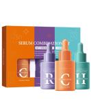 3-In-1 Hydrating Skincare Set - Vitamin C Retinol & Hyaluronic Acid | Anti-Aging Gift Set for Women | Perfect Birthday Skin Care Gifts - Buy Online on GoSupps.com