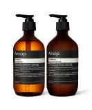 Aesop 500ml Shampoo & Conditioner Set | Paraben-Free, Cruelty-Free & Vegan | 16.9 Fl oz - Buy Online on GoSupps.com