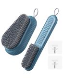 2PCS Heavy Duty Fingernail Brush for Men - Durable Stiff Bristles Hand Scrub Brush for Cleaning Fingernails - Nail Brush with Handle Grip for Gardener and Mechanics - Buy Online on GoSupps.com