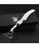 3 Edge Shaving Razor - Stainless Steel Safety Razor for Men | Perfect Shave Solution - International Shipping Available - Buy Online on GoSupps.com