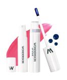 Wonderskin Wonder Blading Peel and Reveal Lip Stain Kit - Pink Transfer Proof Matte Lip Makeup (Sweetheart) - Buy Online on GoSupps.com