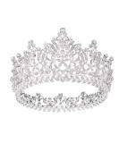 S SNUOY Silver Queen Bridal Crown Tiara Headband for Wedding - Buy Online on GoSupps.com