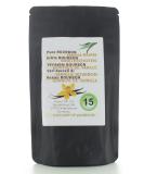 Bourbon vanilla pods (15 pieces - 12-13cm) 100% natural from Madagascar fresh & juicy high vanilla content top gourmet vanilla 15 pieces (1 Pack) - Buy Online on GoSupps.com