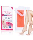 Buy Red Body Wax Strips for Easy Hair Removal | Painless Cold Wax for Face Arms & Legs - Buy Online on GoSupps.com
