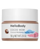 Hellobody Cocos Wow Face Mask 50 ml-Tonerde Mask with French Pink Clay Kaolin and Magnolia extract-Natural skin care-Face mask Women-Pore Cleaner Mask - Buy Online on GoSupps.com