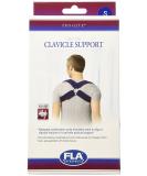 FLA Orthopedics Prolite Deluxe Clavicle Support - Navy Small | International Shipping Available - Buy Online on GoSupps.com