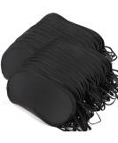 30 Pcs Soft Black Blindfold Eye Cover Sleep Masks with Nose Pad Perfect for Travel Sleep Games & Parties - Buy Online on GoSupps.com