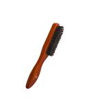 VinBee Men's Boar Bristle Beard Brush | Stiff Hairbrush for Men | Red | Perfect for Grooming & Styling - Buy Online on GoSupps.com