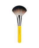 Bdellium Tools Professional Makeup Brush 991.5 - Studio Series Highlighting Fan with Soft Synthetic Fibers - Perfect for Cheekbones - Yellow 1pc - International Shipping Available - Buy Online on GoSupps.com
