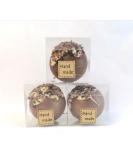 Hot Chocolate Bombs with Marshmallow Handmade Individually wrapped set of 3 - Buy Online on GoSupps.com
