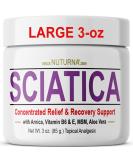 Sciatica Nerve Cream - Maximum Strength Relief for Feet, Hands, Legs, Back - Arnica, MSM, Menthol - Soothing Comfort - 3 oz - Buy Online on GoSupps.com