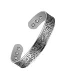 Jeracol Copper Magnetic Bracelet for Men Women - 100% Solid Copper Cuff Bangle with Powerful Magnets - Adjustable, Gift Box Included - Buy Online on GoSupps.com