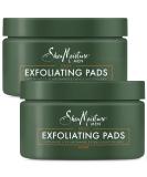 SheaMoisture Men Exfoliating Pads - Textured Cotton Rounds with Witch Hazel & Niacinamide | Facial Skin Care for Men | 2 Pack - 30 Pads Each - Buy Online on GoSupps.com