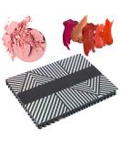 Buy Empty Makeup Palette - Black & White Striped Magnetic Palette with Mirror for Eyeshadow Lipstick Blush & Powder | International Shipping Available - Buy Online on GoSupps.com
