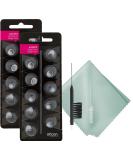 Oticon MiniFit Single Vent Bass Domes (Medium 8mm) + Puget SoundLabs Cleaning Kit (2 Packs) - Buy Online on GoSupps.com