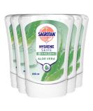 Sagrotan No-Touch Refill Aloe Vera For the automatic soap dispenser 5 x 250 ml hand soap - Buy Online on GoSupps.com