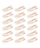 Mbsomnus Double Grip Hair Clips - 18 Pc Snap Barrettes for Women and Girls - Beige Hair Accessories - Buy Online on GoSupps.com