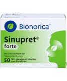 Sinupret Forte Coated Tablets 50 pcs - Natural Sinus Relief & Immune Support | Fast International Shipping - Buy Online on GoSupps.com