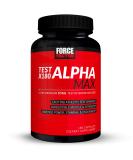 Buy FORCE FACTOR Test X180 Alpha Max Total Testosterone & Nitric Oxide Booster for Men | Enhance Athletic Performance & Blood Flow 180 Capsules - Buy Online on GoSupps.com